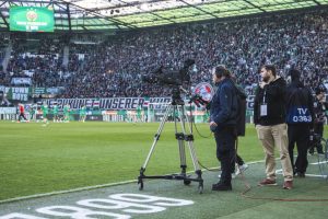 Habegger als Technikpartner des SK Rapid (Fotos: Matthias Auer/Die Medienschlawiener)